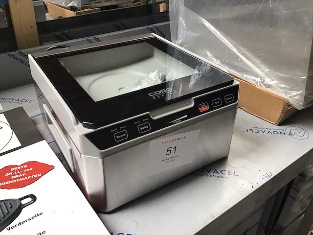 Caso vacuümmachine - afbeelding 2 van  7