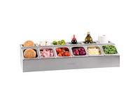 Casselin - rek voor 12 gn 1/6 bakken - 2 rijen - gastronorm container - afbeelding 1 van  1