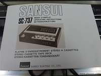 Cassettedeck sc-737 - afbeelding 2 van  6