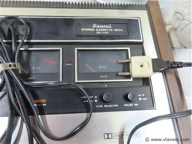 Cassettedeck sc-737 - afbeelding 4 van  6