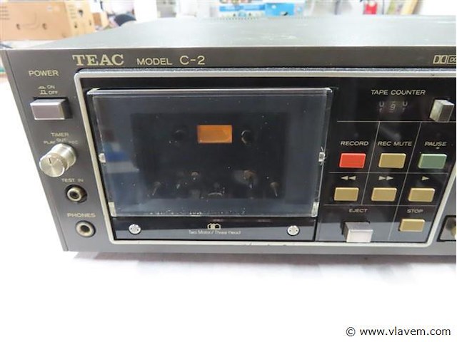 Cassettedeck teac c-2 - afbeelding 2 van  5