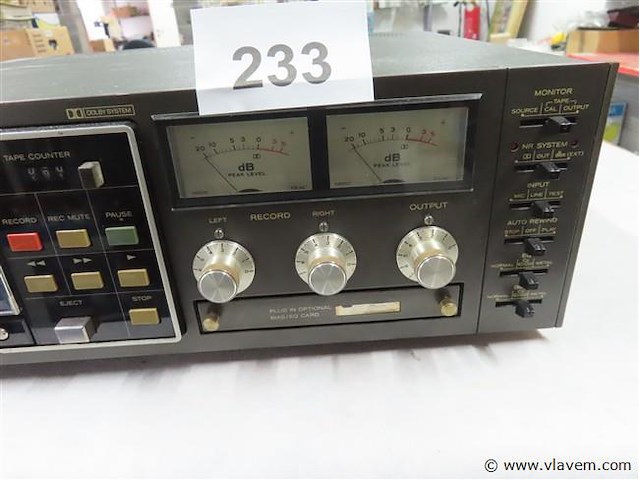 Cassettedeck teac c-2 - afbeelding 3 van  5