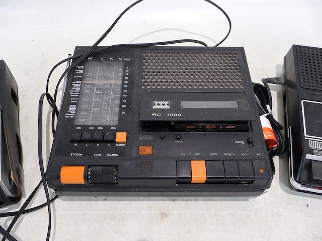 Cassetterecorder (x3) - afbeelding 3 van  4
