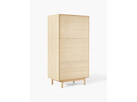 Cassy eikenhout fineerkast, 2 deuren - westwing collectie - afbeelding 5 van  6