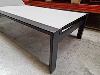 Castle-line - alu ligbed alu ligbed lausanne charcoal mat textilene light grijs - afbeelding 7 van  8