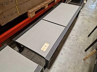 Castle-line - alu ligbed alu ligbed lausanne charcoal mat textilene light grijs - afbeelding 6 van  8