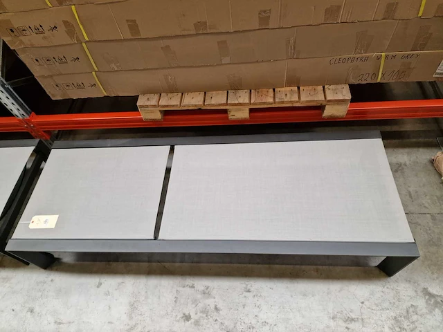 Castle-line - alu ligbed alu ligbed lausanne charcoal mat textilene light grijs - afbeelding 6 van  8