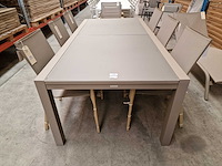 Castle-line - alu tuintafel carlo champagne mat 220-330 x 100cm uitschuif - afbeelding 11 van  11