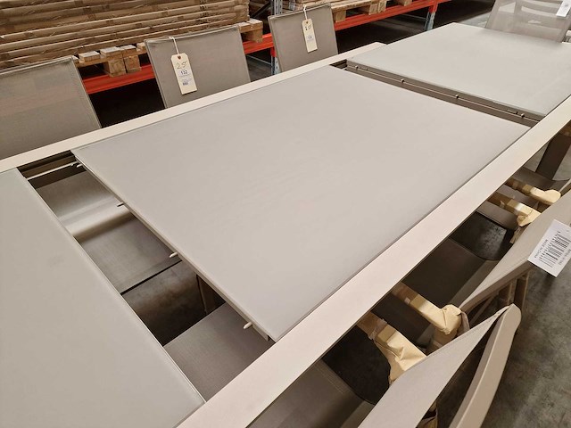 Castle-line - alu tuintafel carlo champagne mat 220-330 x 100cm uitschuif - afbeelding 8 van  11