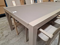 Castle-line - alu tuintafel laurette champagne 220-330 x 100cm - afbeelding 3 van  11