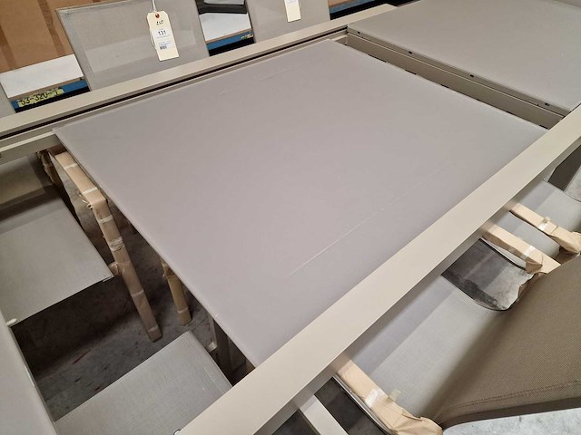 Castle-line - alu tuintafel laurette champagne 220-330 x 100cm - afbeelding 9 van  11