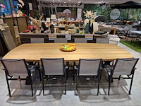 Castle-line - teak tuintafel bologna 300 x 128cm - 4cm dik met brede planken - afbeelding 5 van  5