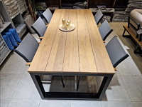 Castle-line - teak tuintafel utopia 220 x 100cm blad brede planken - afbeelding 3 van  5