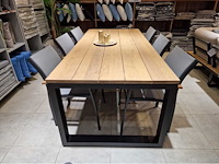 Castle-line - teak tuintafel utopia 220 x 100cm blad brede planken - afbeelding 2 van  5
