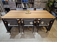 Castle-line - teak tuintafel utopia 220 x 100cm blad brede planken - afbeelding 5 van  5
