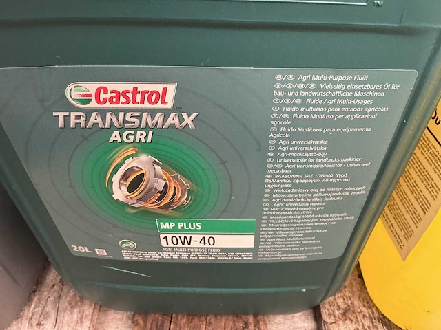 Castrol agri 10w-40 transmissie olie,inhoud 20 liter - afbeelding 1 van  1