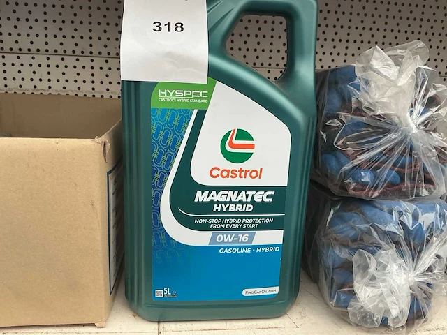 Castrol inhoud 1 liter ow-16 smeermiddel - afbeelding 1 van  1