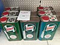 Castrol inhoud 1 liter xl 20w50 + tqf +xxl 40 motor olie smeermiddel (8x) - afbeelding 1 van  1