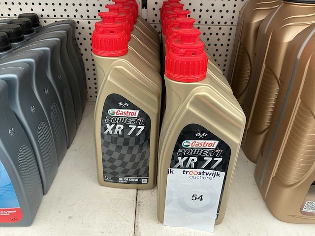 Castrol inhoud 1 liter xr 77 motor olie voor circuit smeermiddel (11x) - afbeelding 1 van  1