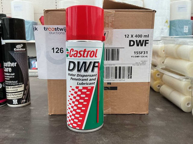 Castrol inhoud 400 ml wdf watervedrijvende kruipolie (12x) - afbeelding 1 van  1