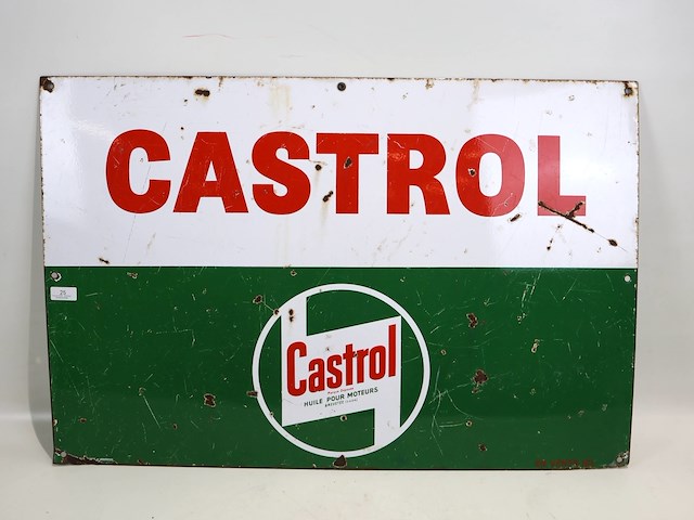Castrol metalen bord - afbeelding 1 van  7