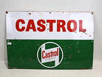 Castrol metalen bord