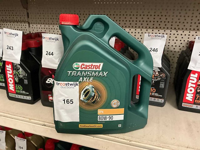 Castrol transmax axle,inhoud 5 liter differentiële en eindaandrijving olie,epx 80w-90 - afbeelding 1 van  1