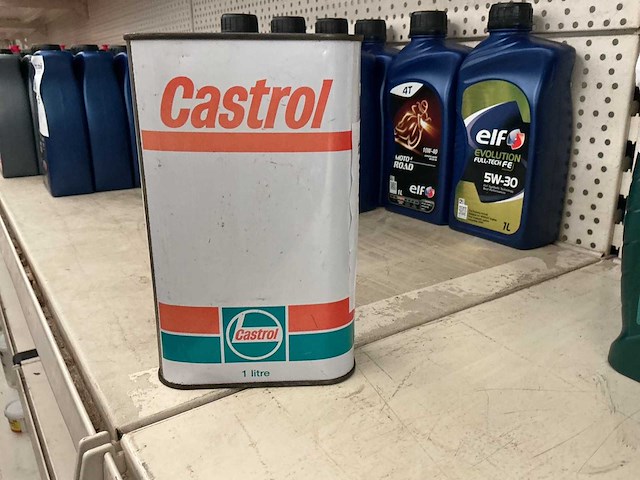 Castrol,inhoud 1 liter batch 002165 smeermiddel,m.s.s.r(3x) - afbeelding 2 van  2