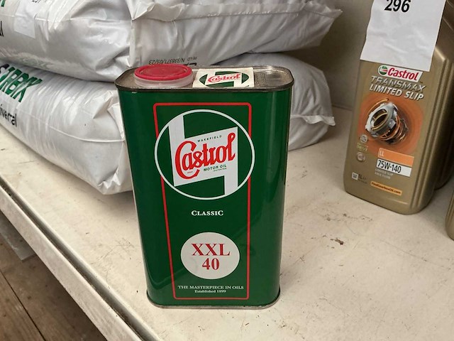 Castrol,inhoud 1 liter motor olie,classic xxl 40 (3x) - afbeelding 1 van  1