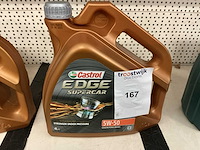 Castrol,inhoud 4 liter motor olie edge 5w-50 - afbeelding 1 van  1