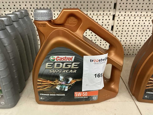 Castrol,inhoud 4 liter motor olie edge ow-20 - afbeelding 1 van  1