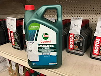 Castrol,inhoud 5 liter motor olie magnatec hybrid ow-16 - afbeelding 1 van  1
