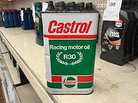 Castrol,racing motor olie r 30,inhoud 1 liter - afbeelding 1 van  3