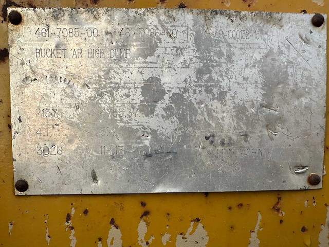 Cat - 2015 - ch-09-000132-15 - voorzetapparatuur - hoogkipbak - afbeelding 8 van  16