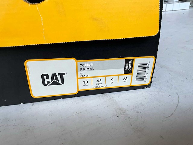 Cat 703081 primal s1 werkschoenen maat 43 - afbeelding 4 van  5