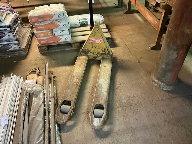 Cat hand hydraulische palletwagen - afbeelding 1 van  4
