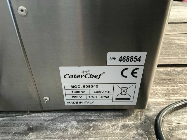 Caterchef 508040 au-bain-marie - afbeelding 4 van  4