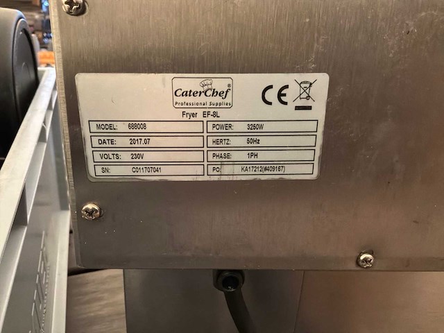 Caterchef 688008 friteuse (2x) - afbeelding 5 van  8