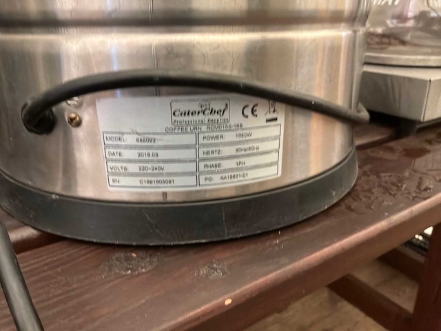 Caterchef 688092 koffiepercolator (2x) - afbeelding 3 van  4