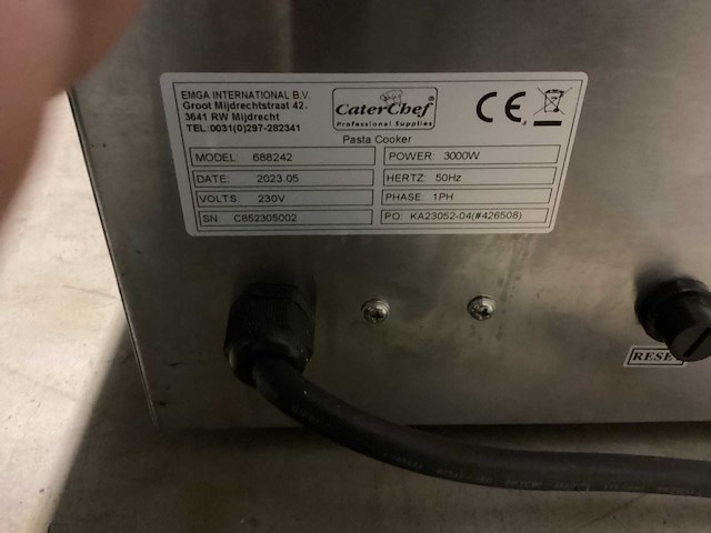 Caterchef 688242 au-bain-marie - afbeelding 4 van  4