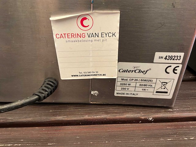 Caterchef cp 25 pastakoker - afbeelding 3 van  3
