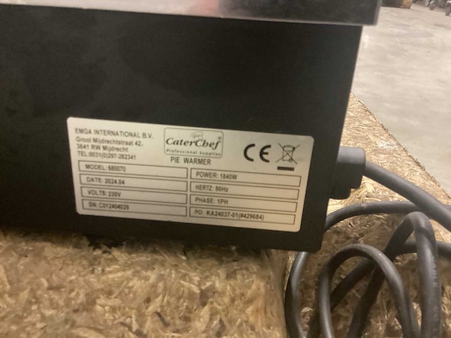 Caterchef model 680070 warmhoudvitrine - afbeelding 6 van  6