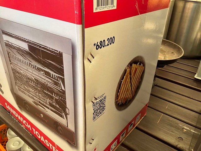 Caterchef professional supplies tosti apparaat - afbeelding 4 van  4