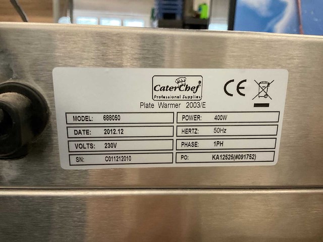 Caterchef verwarmer kast - afbeelding 4 van  7