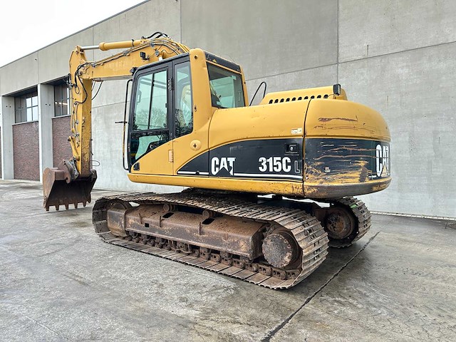 Caterpillar - 2004 - 315c - rupsgraafmachine - afbeelding 38 van  40