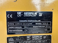Caterpillar - 2013 - 305.5 - midigraafmachine - afbeelding 19 van  20