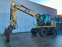 Caterpillar - 2014 - m313d - banden graafmachine