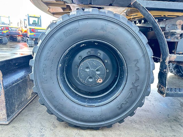 Caterpillar - 2014 - m313d - banden graafmachine - afbeelding 18 van  64