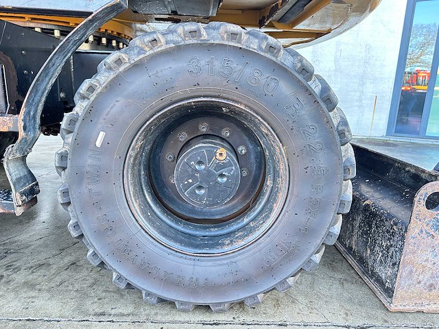 Caterpillar - 2014 - m313d - banden graafmachine - afbeelding 20 van  64