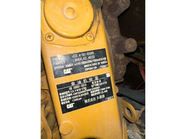 Caterpillar - 2017 - 305.5e2 - midigraafmachine - afbeelding 20 van  41